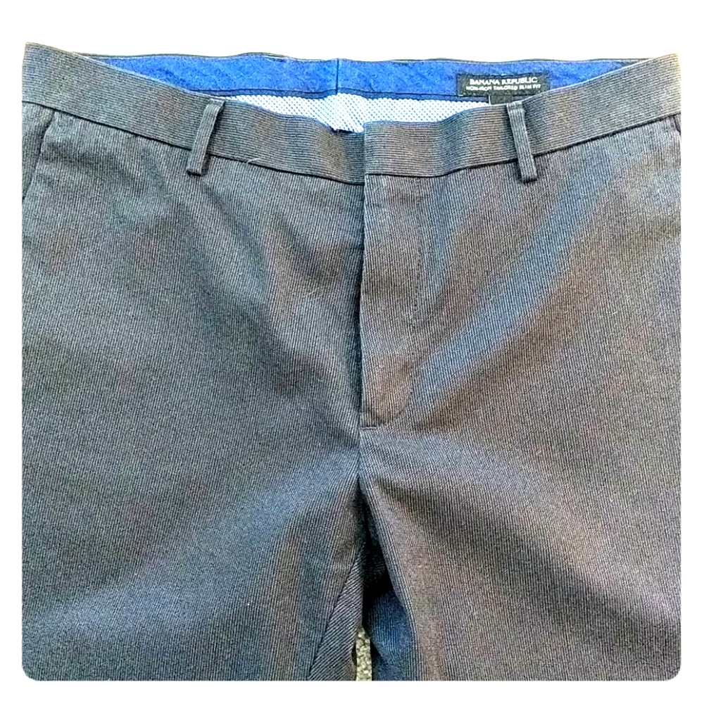 Dress pants, non iron tailored slim fit